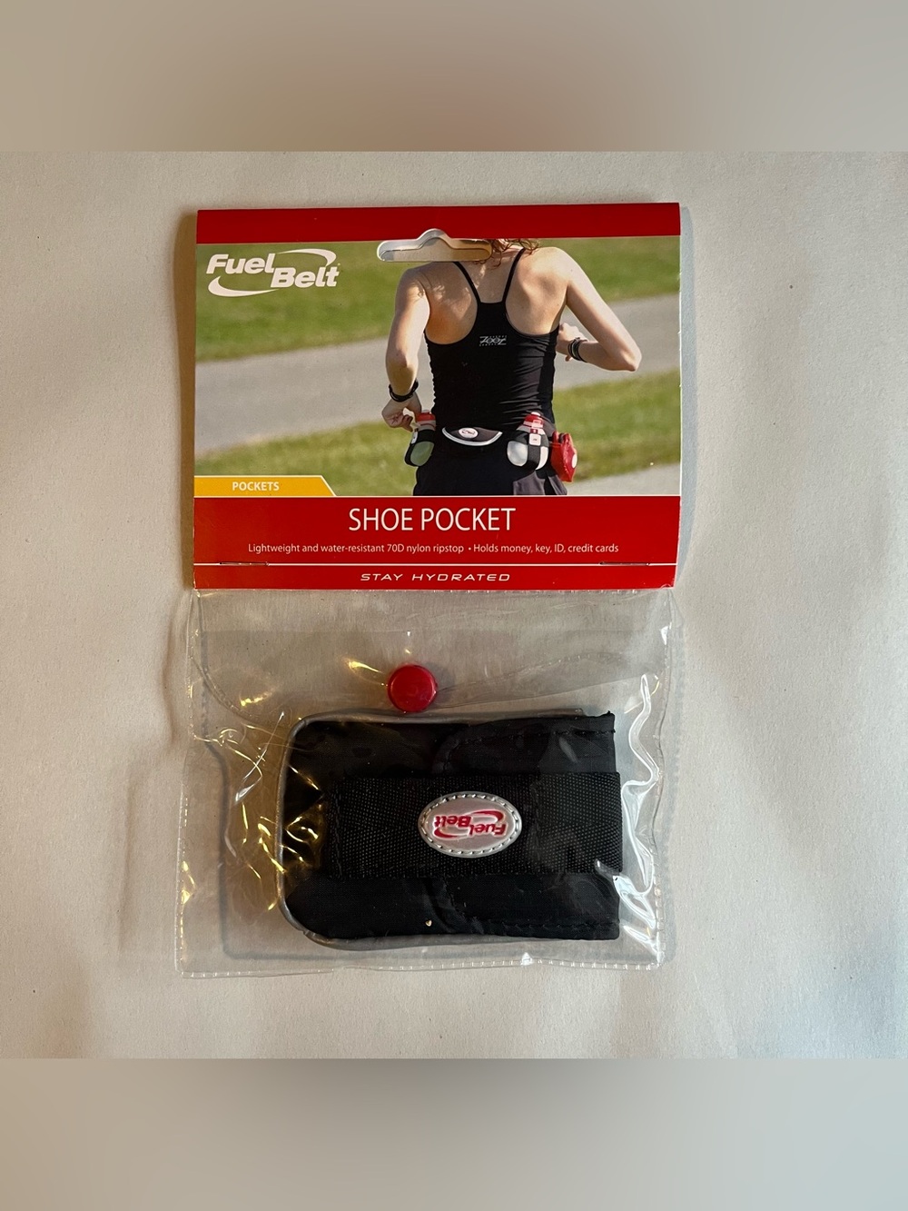 FuelBelt Nylon Shoe Pocket NEW In Bag
